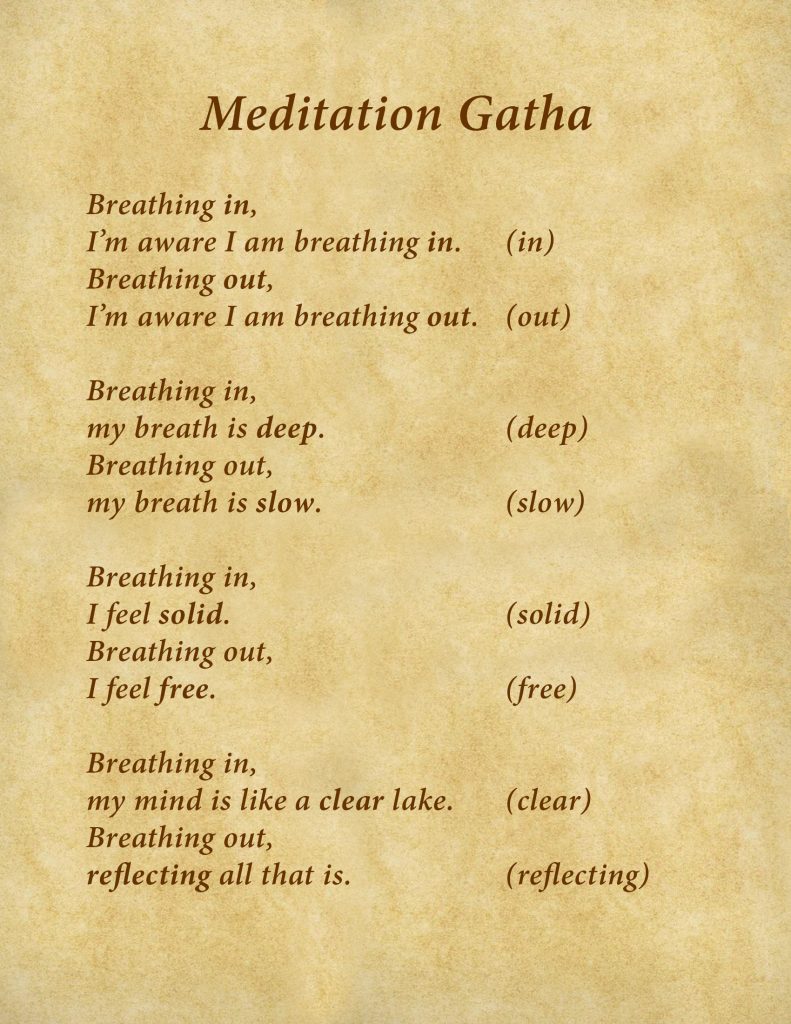 gatha meditation